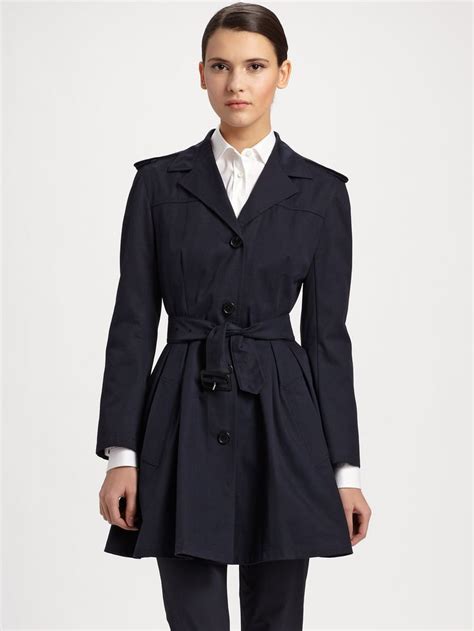 prada trench coat women's